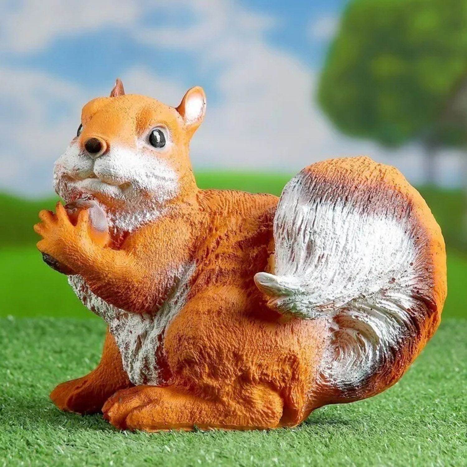 Садовая фигура "Белка с желудем" 24см   3622927