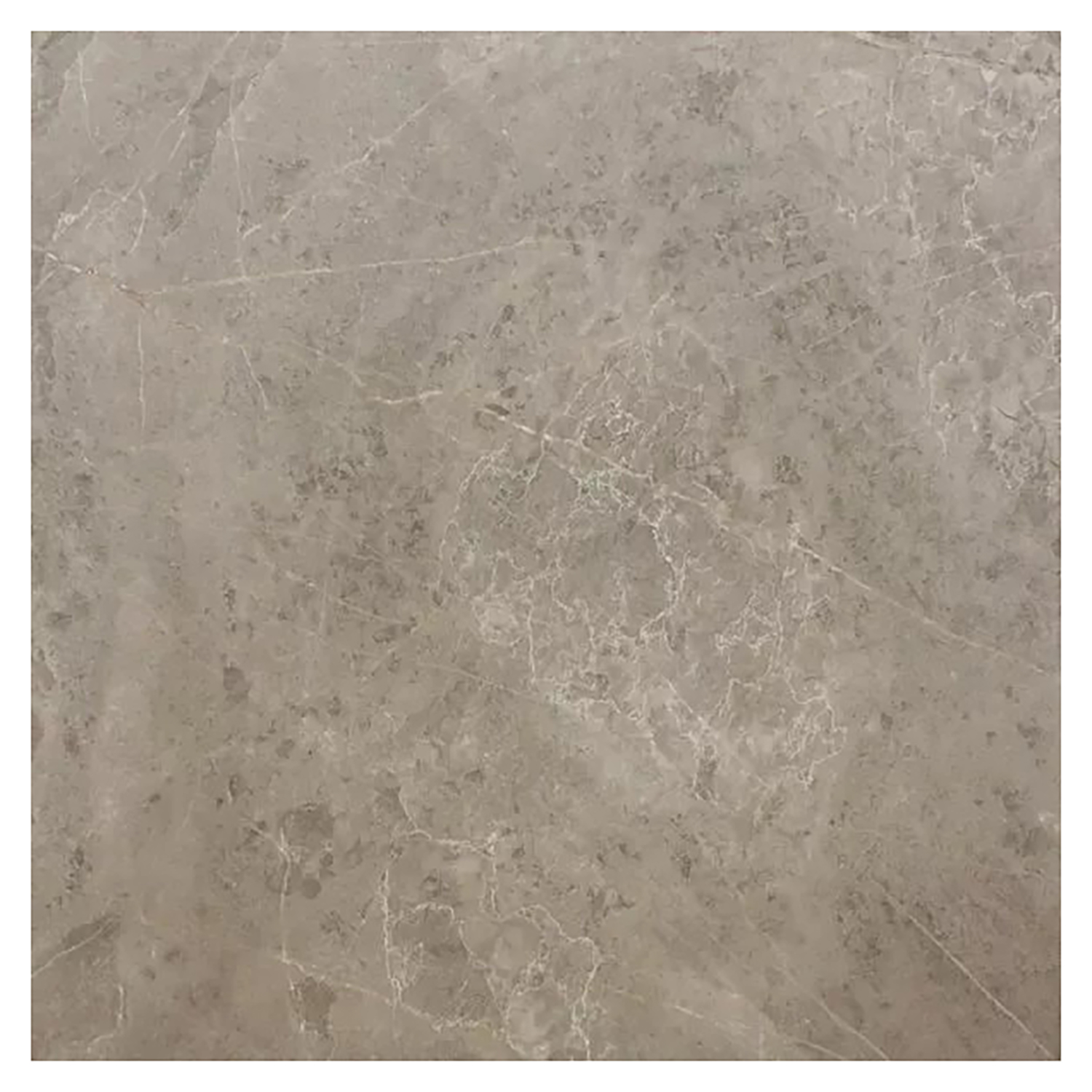 Керамогранит 1.44 м² Zerde Tile Pulpis, 598х598х9.5 мм, матовый, серый