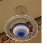 Люстра 8407 BL 32W*2+Е27 blue 600мм S=6м2  VERNER LIGHTING *1