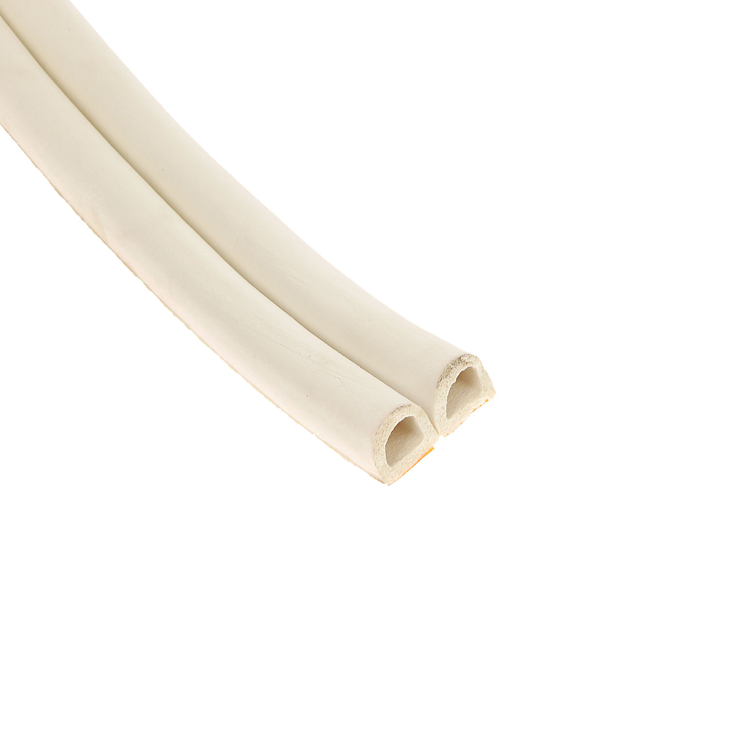 Уплотнитель промышленный/гаражный TYTAN (BROZEX) D12 14*12мм (белый)*1*