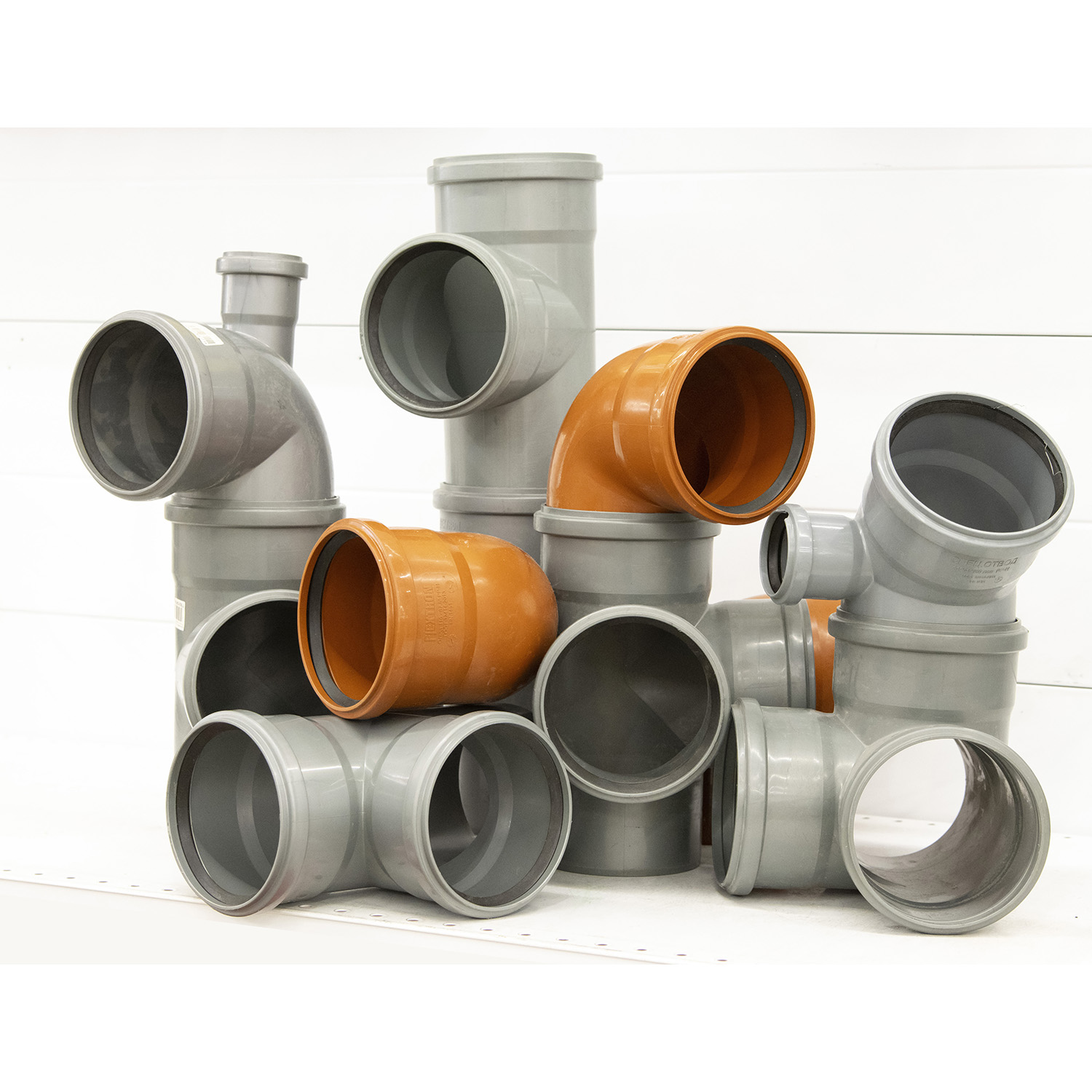 Отвод наружный Ø 110 мм 90° *1/15 Отвод наружный Ø 110 мм 90° *1/15