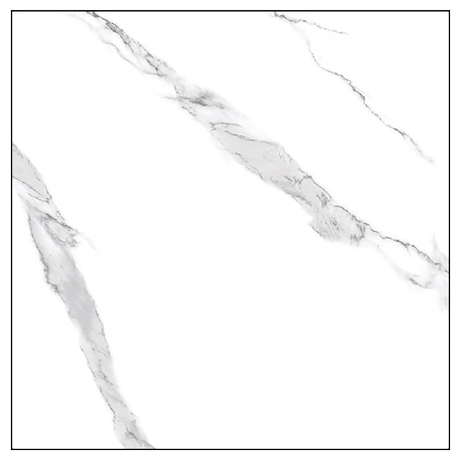 Керамогранит 1.44 м² Primavera Эльбрус TP66M24, 600х600х9 мм, белый