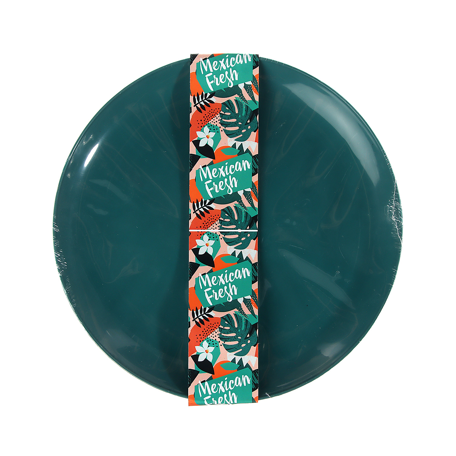 яяяТарелка пластм. мелкая д.200мм КОМПЛЕКТ 6шт. артPT104912578 ("Plast Team")  *1/24