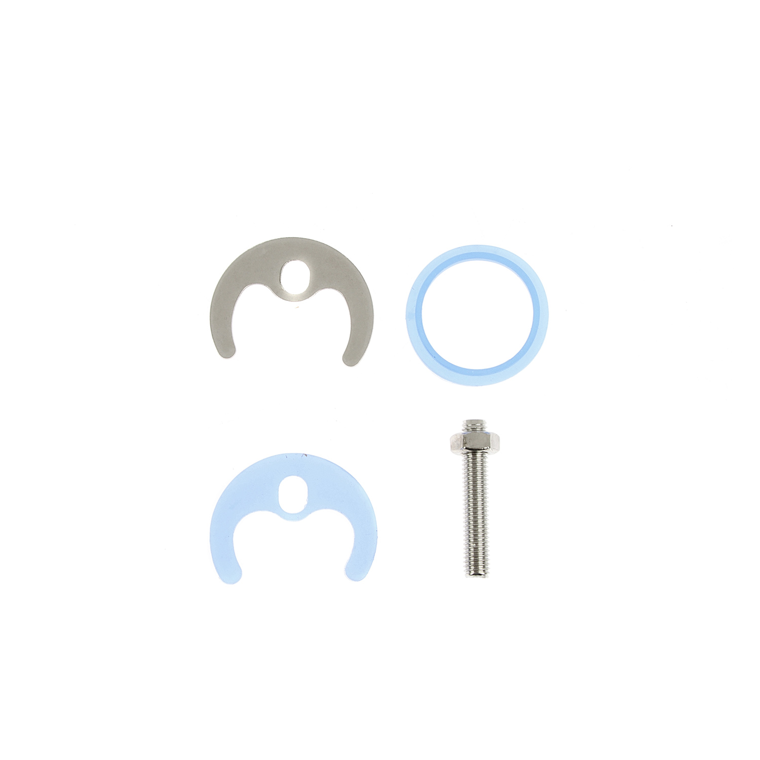 Смеситель для кухни Roegen RR021A, высокий излив, двухвентильный