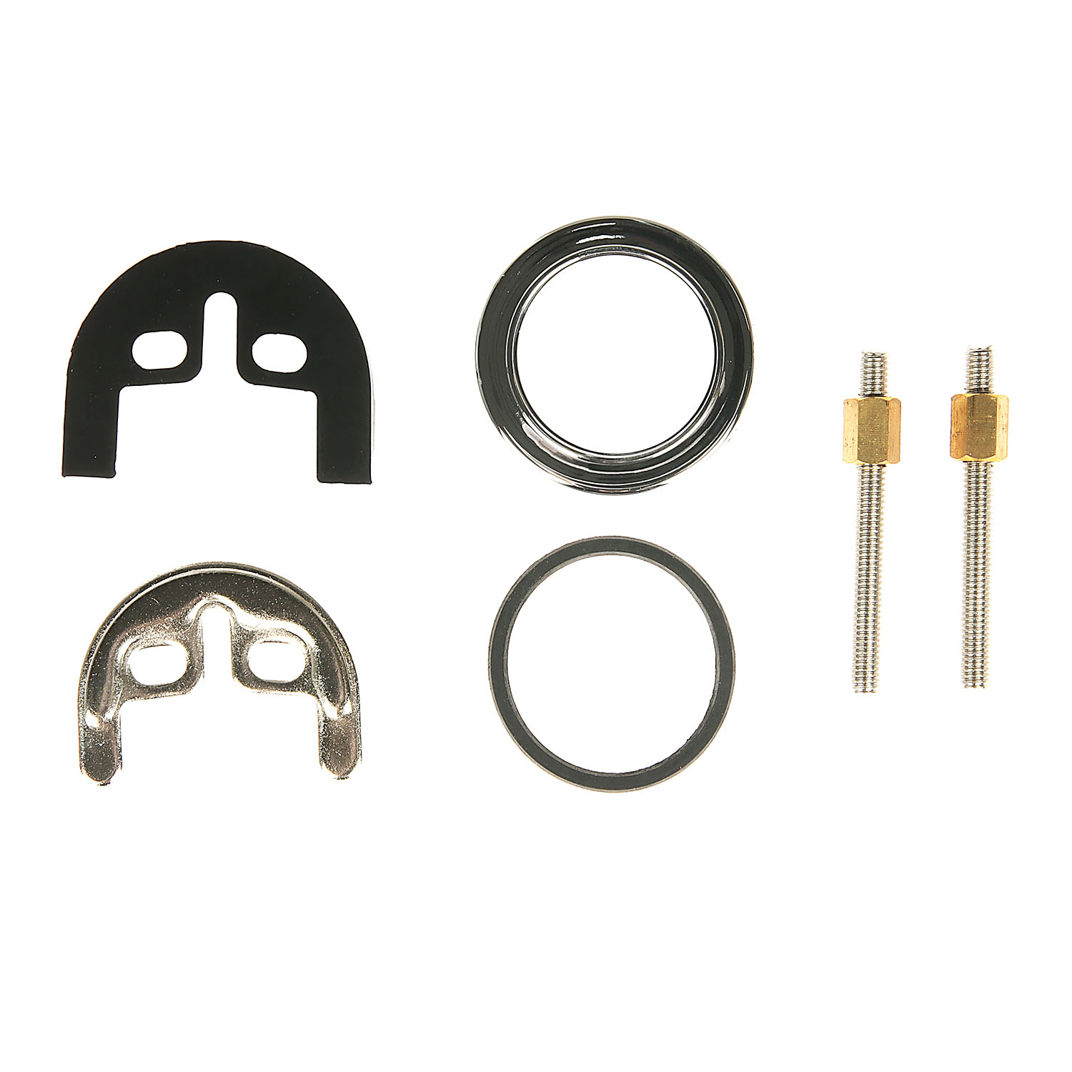 Смеситель для умывальника Potato P1063, короткий излив, двухвентильный