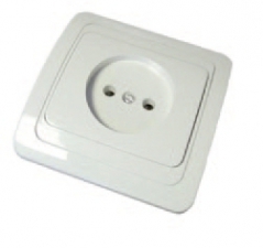 Розетка "Валдай" СП 1-мест. белая 10А TDM SQ1804-0007 *10/200
