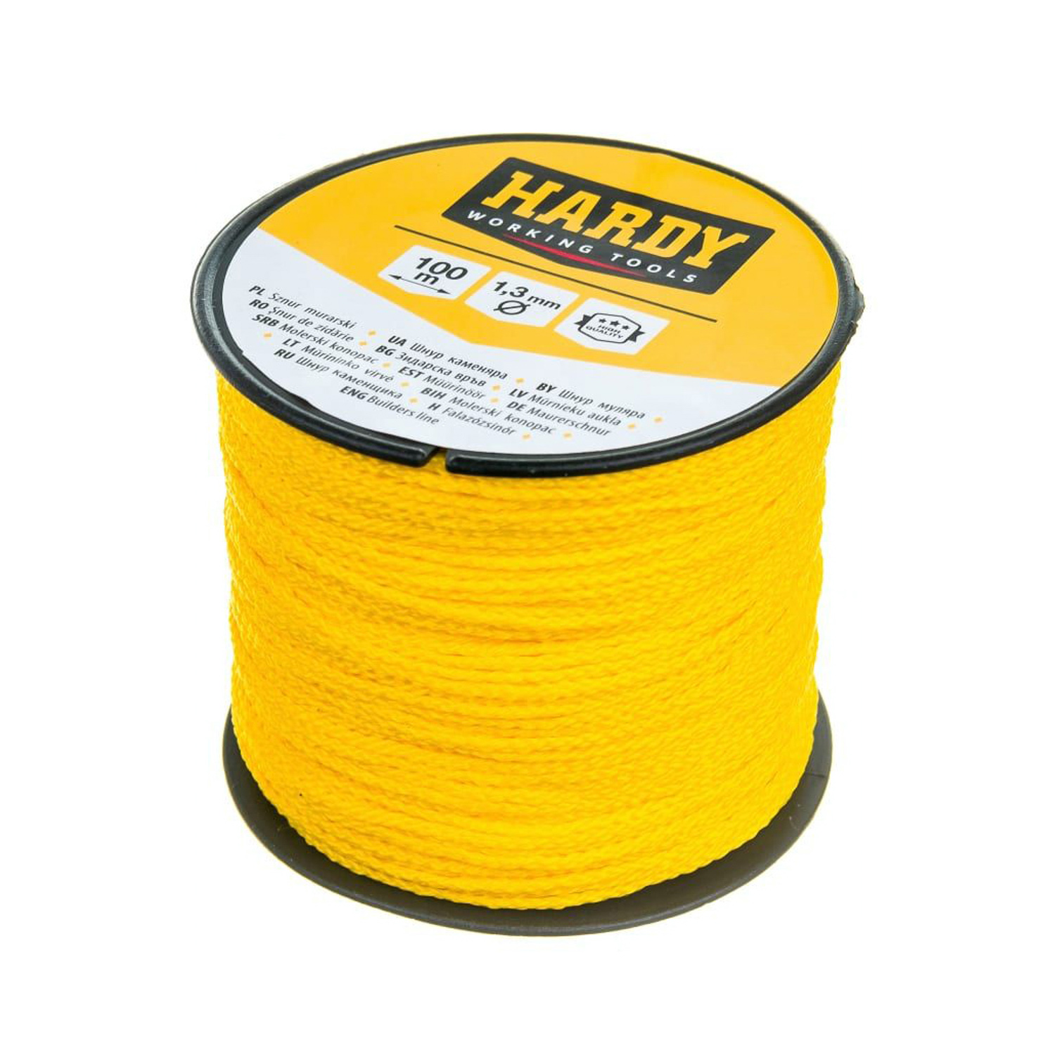 Шнур разметочный 100 м d-1,3мм (0720-361016) HARDY *6/60 Шнур разметочный 100 м d-1,3мм (0720-361016) HARDY *6/60