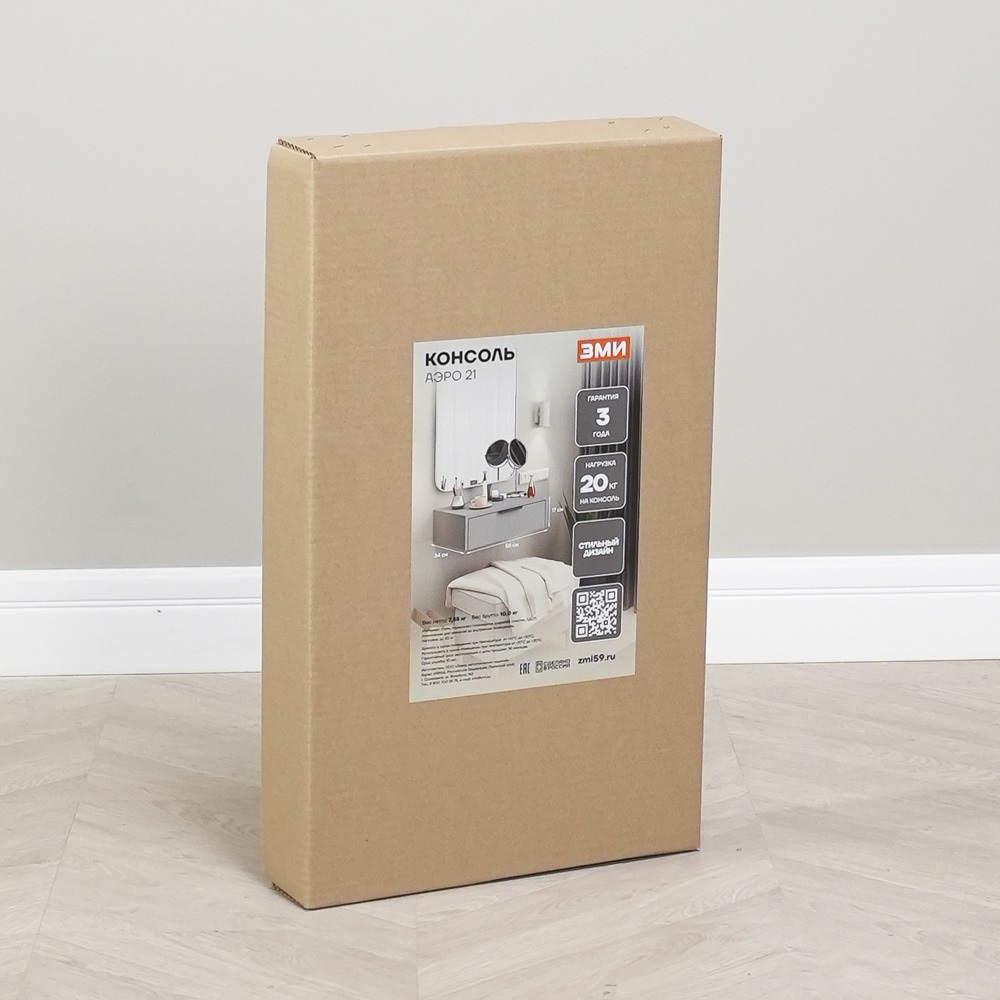 Консоль АЭРО 21 580*340*170мм белый *1