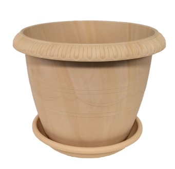 Кашпо пластм. "Lе Jardin" 2.8л, d верха 200мм h160мм с поддоном Зол.Мрамор 102-3 (Tek.A.Tek)*1/48 Кашпо пластм. "Lе Jardin" 2.8л, d верха 200мм h160мм с поддоном Зол.Мрамор 102-3 (Tek.A.Tek)*1/48