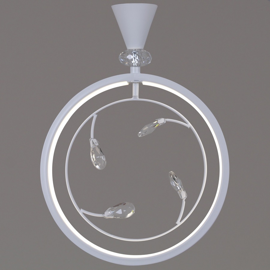 Светильник подвесной светодиодный 05476-0.9-03 WH LED 60W S=12м2  *1