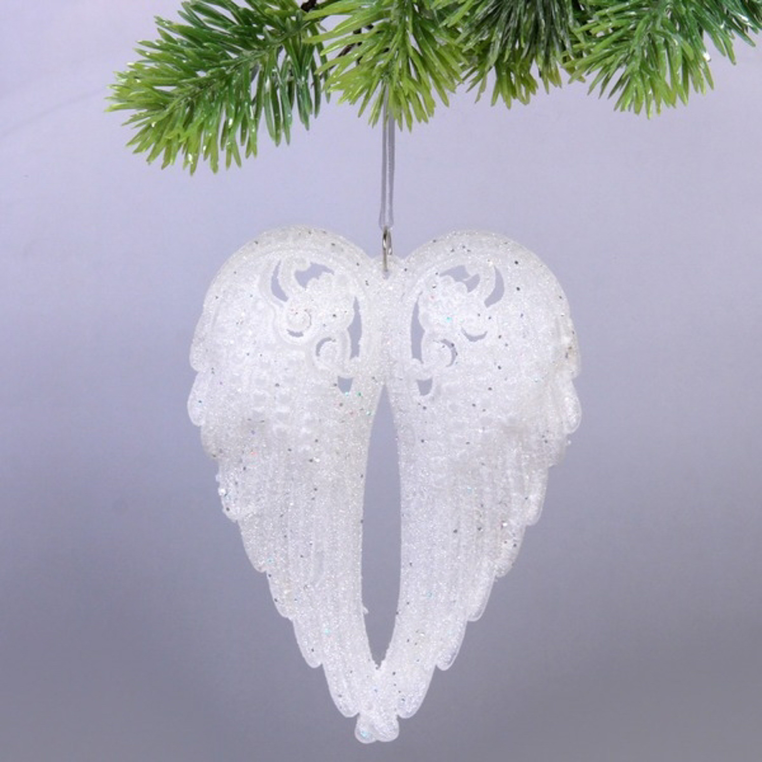 Подвеска "Ангельские крылышки" 11*15 см, Белый