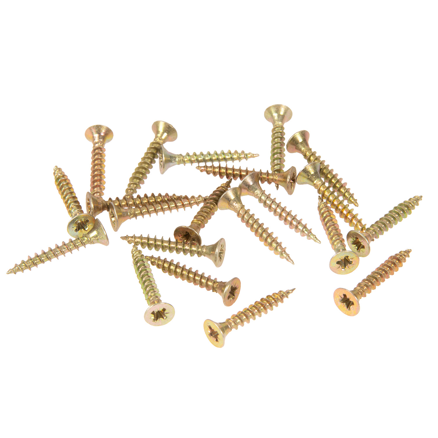 Шурупы жёлтые BROZEX пакет 3*20 (40шт) *10/100 Шурупы жёлтые BROZEX пакет 3*20 (40шт) *10/100