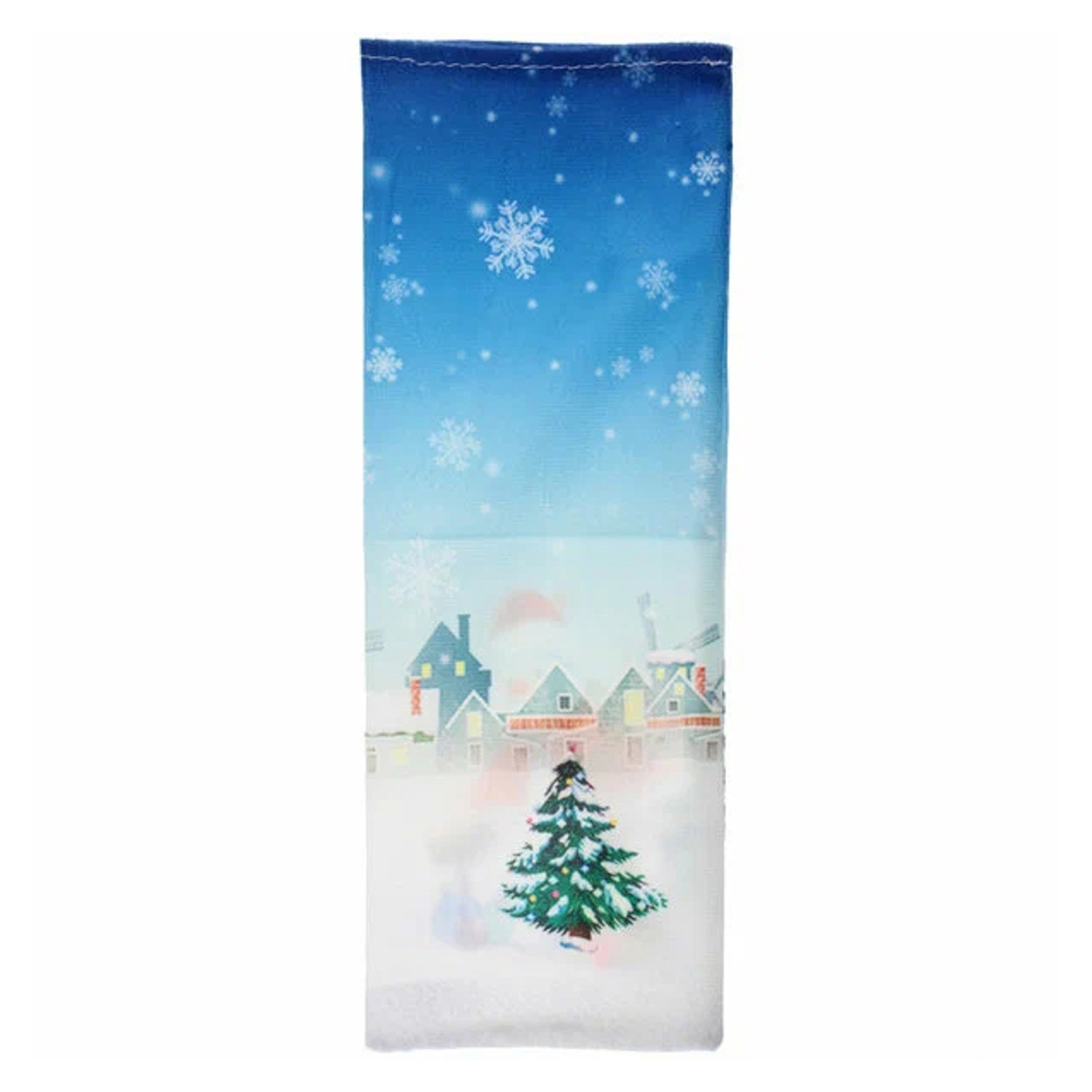 Украшение на бутылку Серпантин «Волшебная зима», 13х35 см