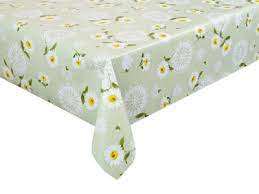 яяяКлеенка на нетканой основе Верона 722А Ромашки на зеленом GW-21239 шир.1,37 *30м*