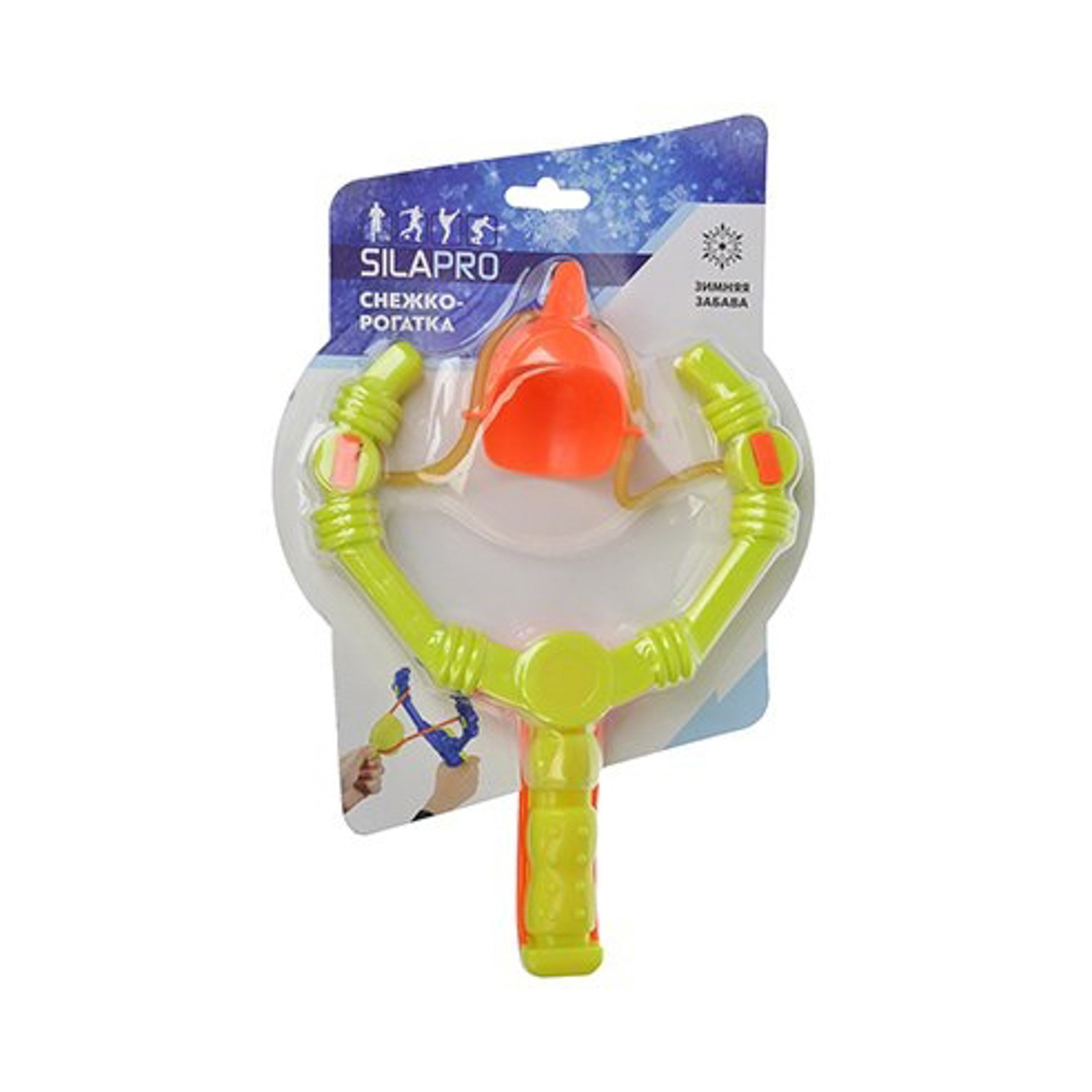 SILAPRO Снежкорогатка, пластик, 25х18х5см SILAPRO Снежкорогатка, пластик, 25х18х5см