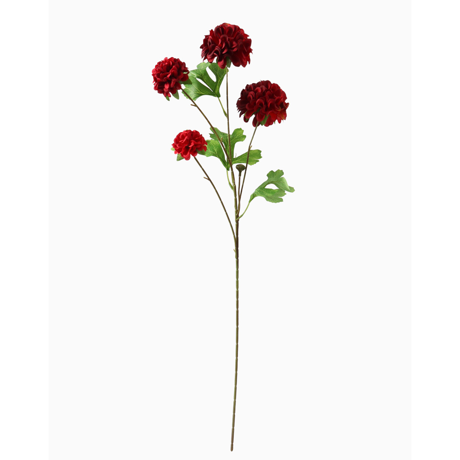 Цветы искусственные "Гортензия люкс кустовая" 64 см, красный   10526708