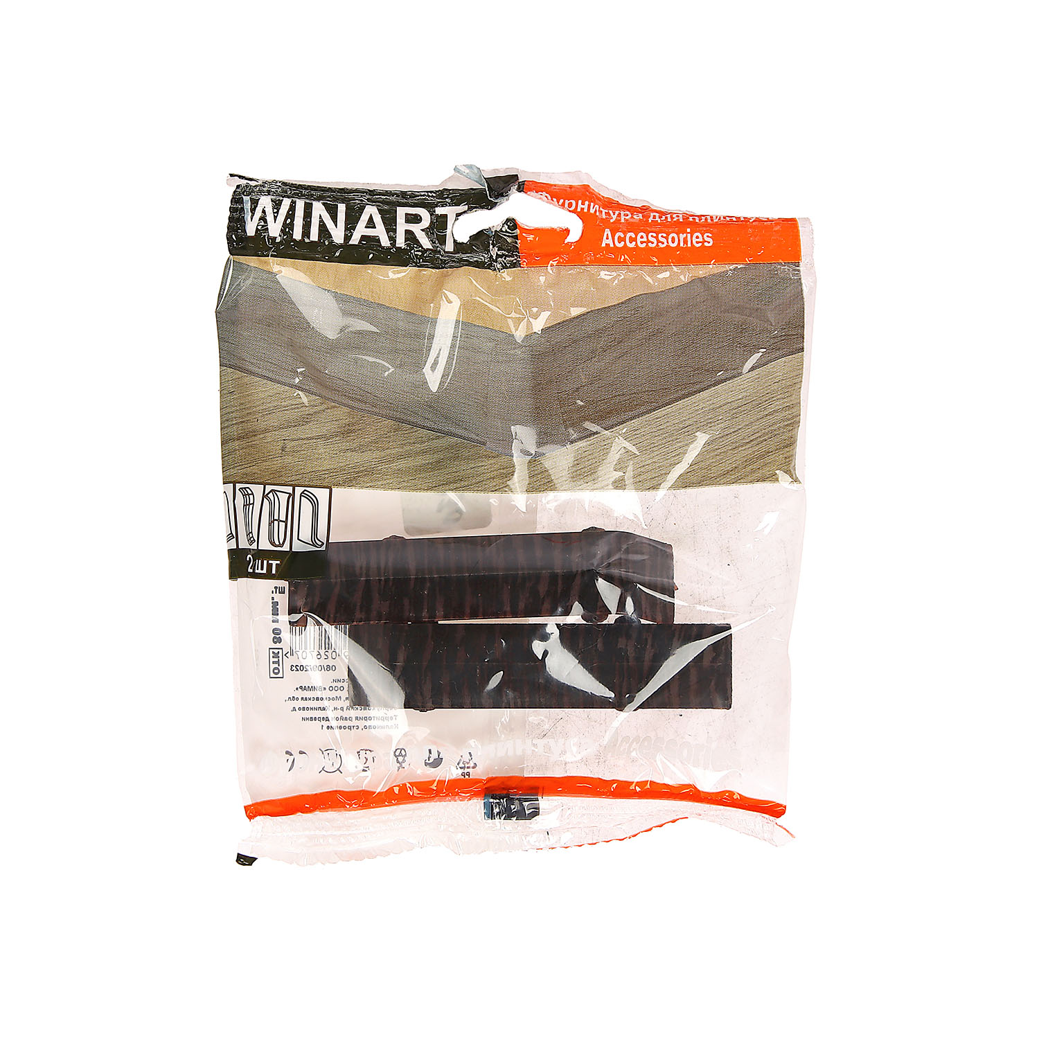 Соединитель Winart, 80 мм, 325 венге цаво, 2 шт.