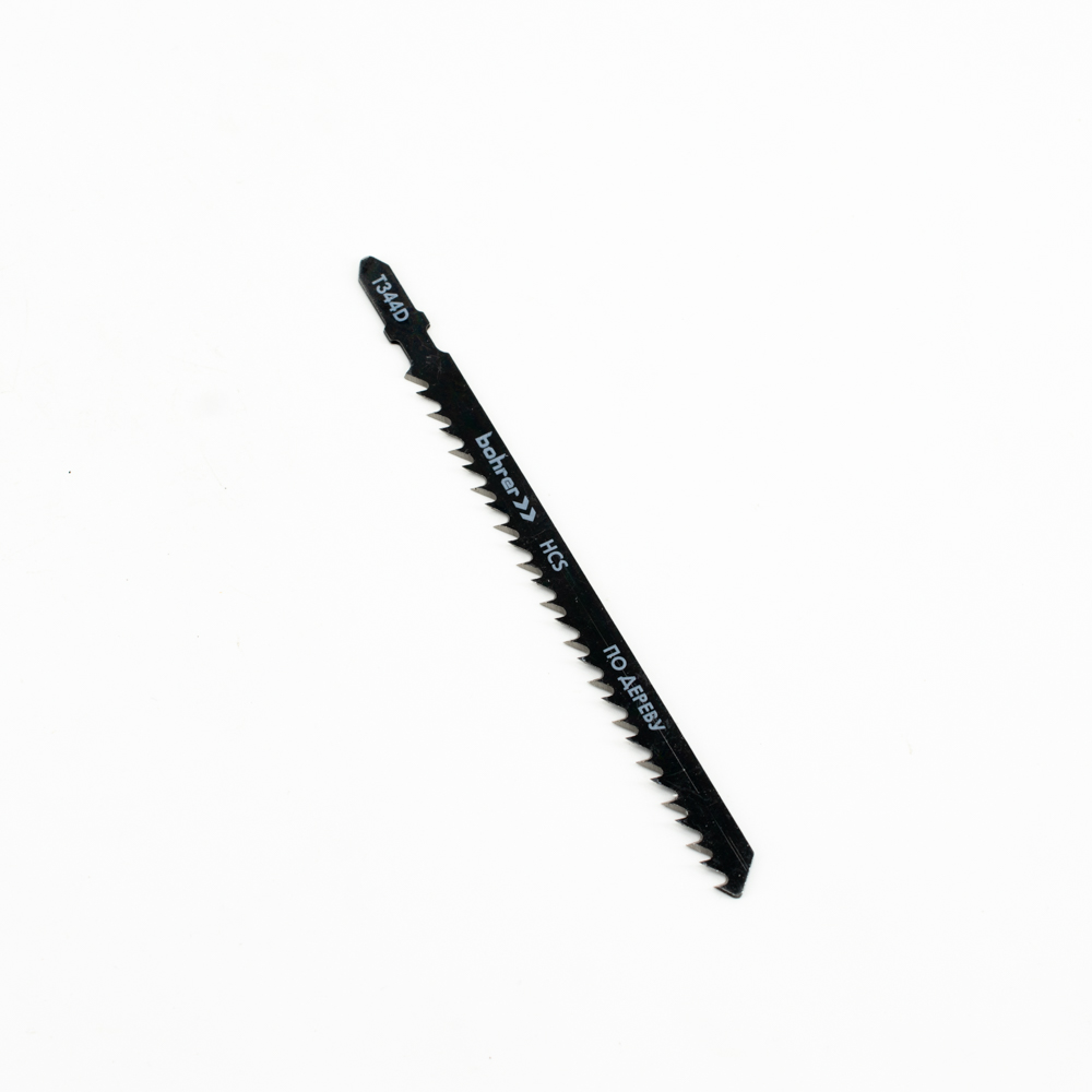 Пилки для лобзика по дереву 135мм шаг4,0мм прям груб рез (2шт) T344D арт.37103444 Bohrer*10/100/600