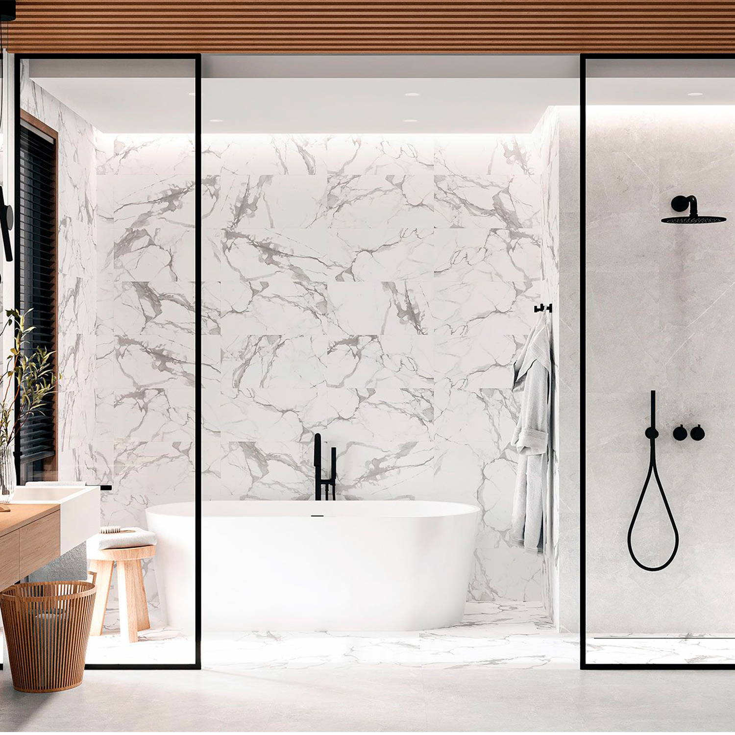 Керамогранит 1.44 м² Global Tile Victory 6260-0217, 600x300x9 мм, белый