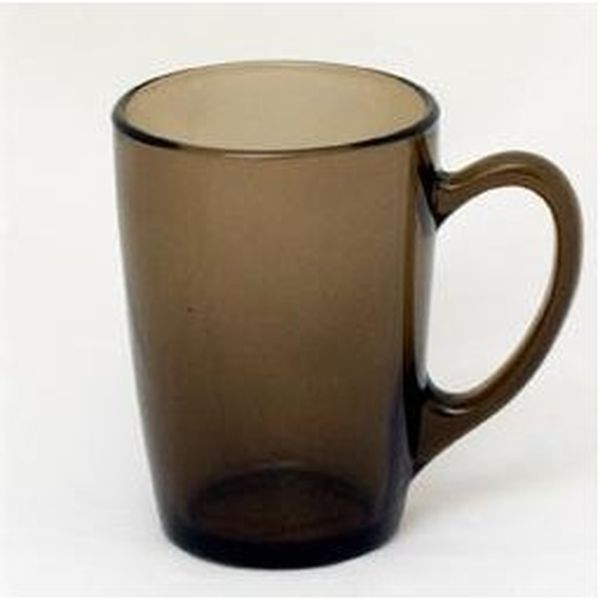 Кружка стекло 320мл "Утро" Прозрачно-коричневый Н9149 "Luminarc" *6