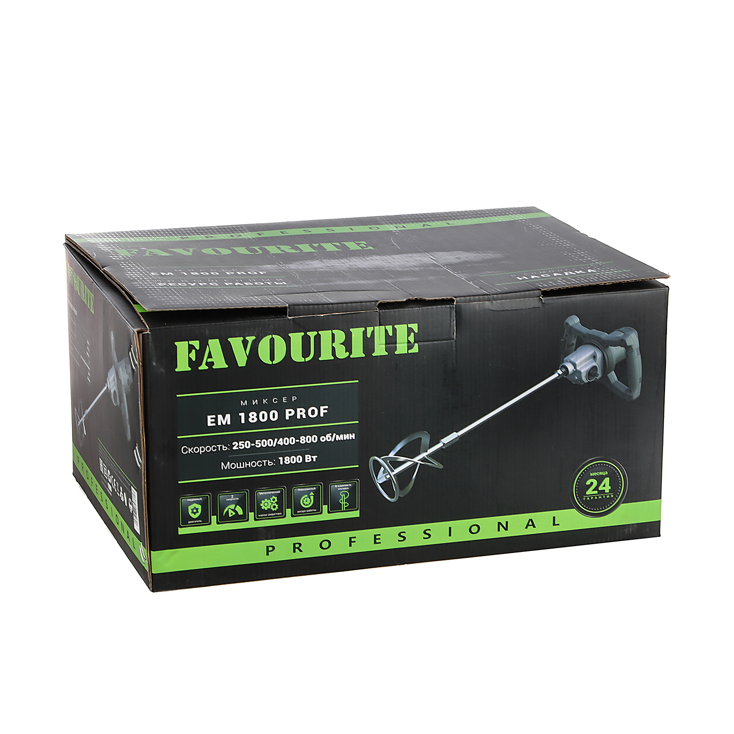 Дрель-миксер 1800Вт 2скор.250-500/400-800об/мин 200Нм регул.скор. М14 EM 1800 PROF FAVOURITE *1/2 Дрель-миксер 1800Вт 2скор.250-500/400-800об/мин 200Нм регул.скор. М14 EM 1800 PROF FAVOURITE *1/2