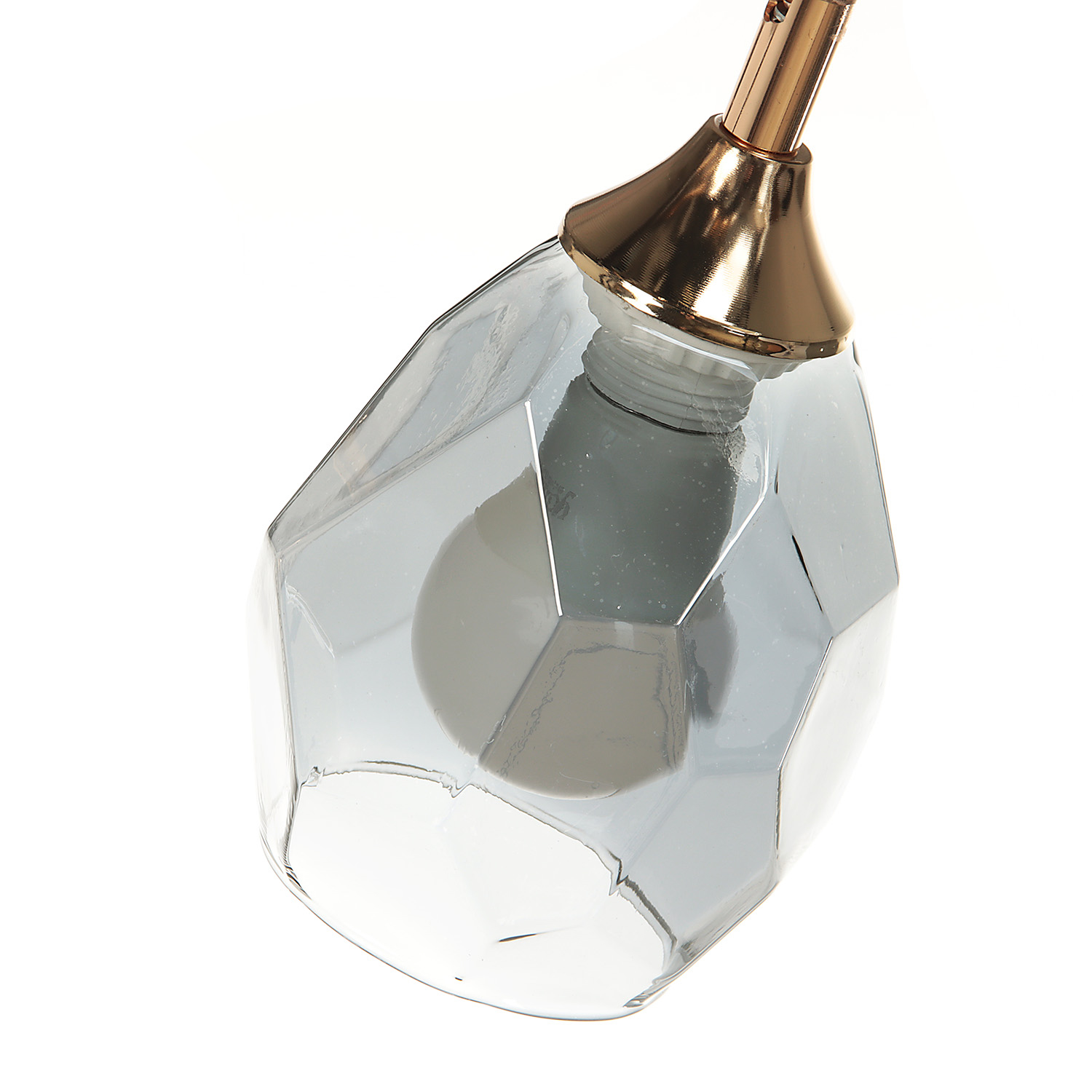 Люстра N4202/5 COFFEE+FGD 5*40W  E27 (d-670; h-310)  VERNER LIGHTING *1