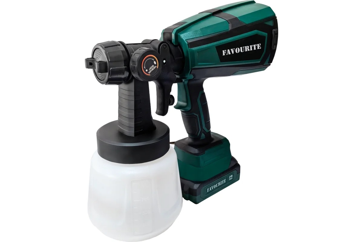 Краскопульт аккум. 120Вт 600мл/м вязк.кр 40DIN/сек сопло2,5мм бак0,8л OBS 21 FSG FAVOURITE *1/6 Краскопульт аккум. 120Вт 600мл/м вязк.кр 40DIN/сек сопло2,5мм бак0,8л OBS 21 FSG FAVOURITE *1/6