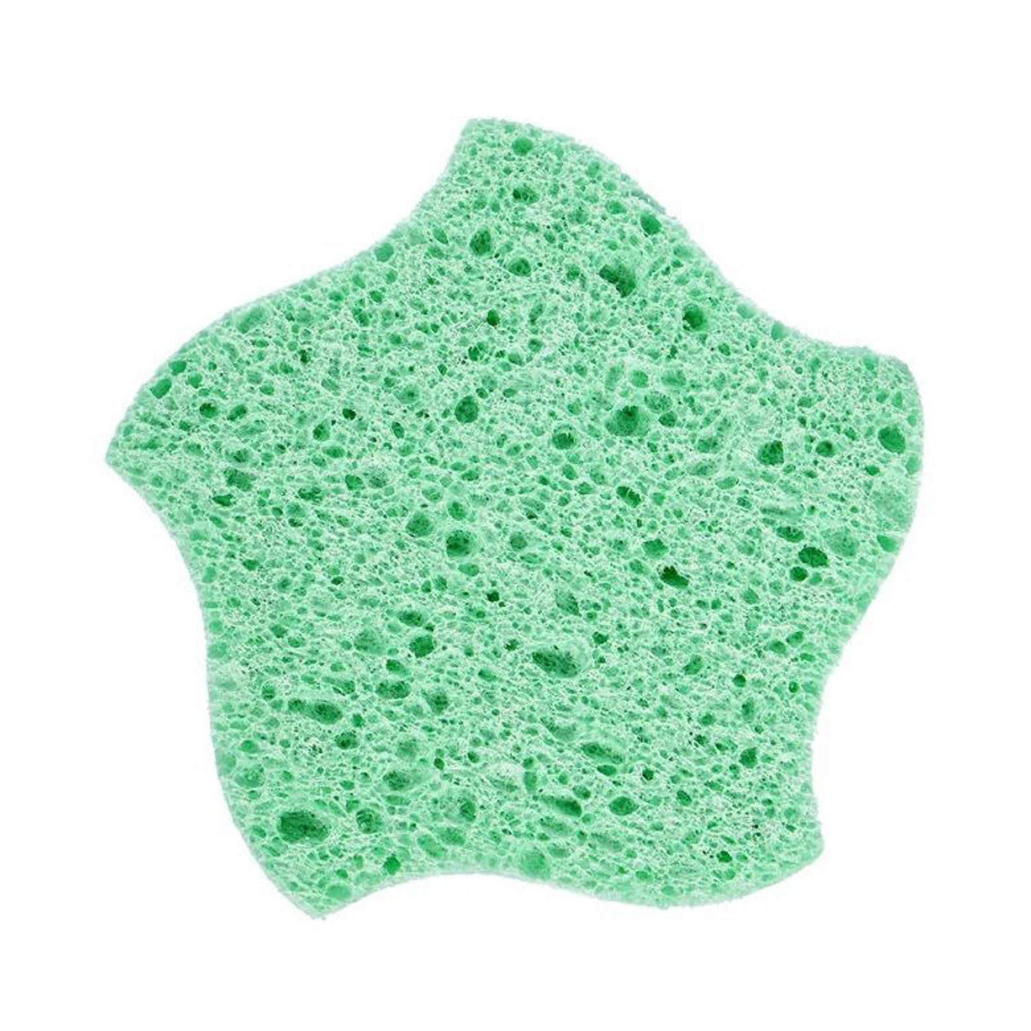 Мочалка из целлюлозы c массажным слоем, 11х11х3,5 см, звезда "Банные штучки" /30 Мочалка из целлюлозы c массажным слоем, 11х11х3,5 см, звезда "Банные штучки" /30