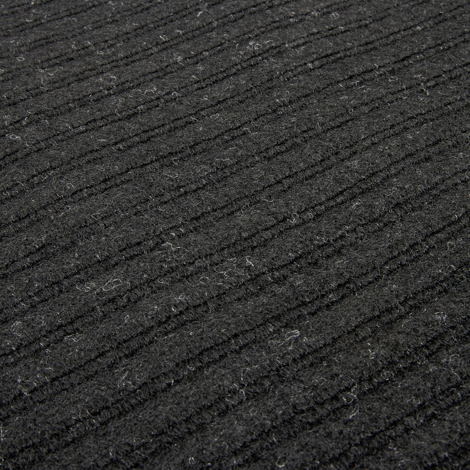 Коврик влаговпитывающий 90*120 см  ребристый черный "KOVROFF" (арт.20401)  *1/6 (ОП19)