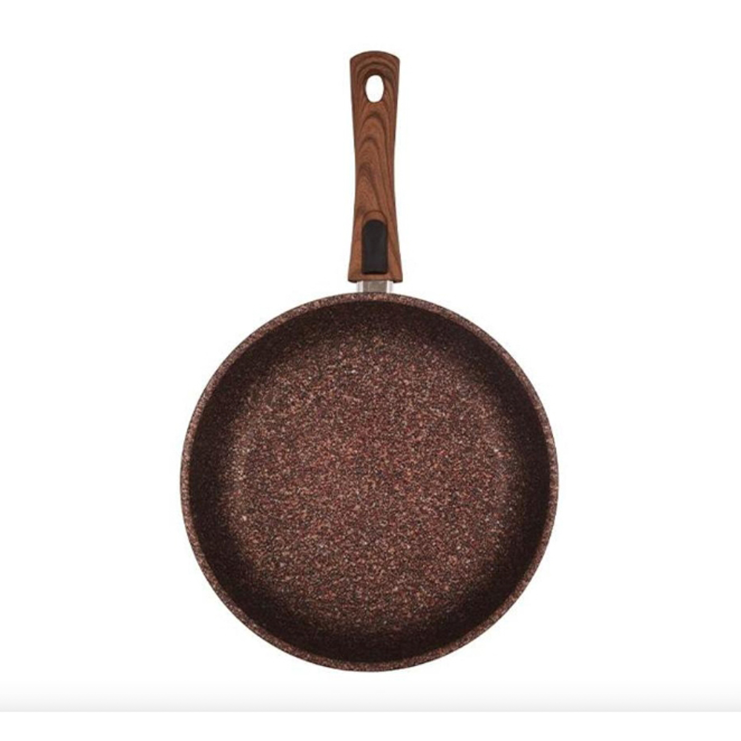 яяяСковорода алюм. а/приг.литая Kukmara "Granit ultra INDUCTION"red д.28см Съем.р. сгаи282а *1/4