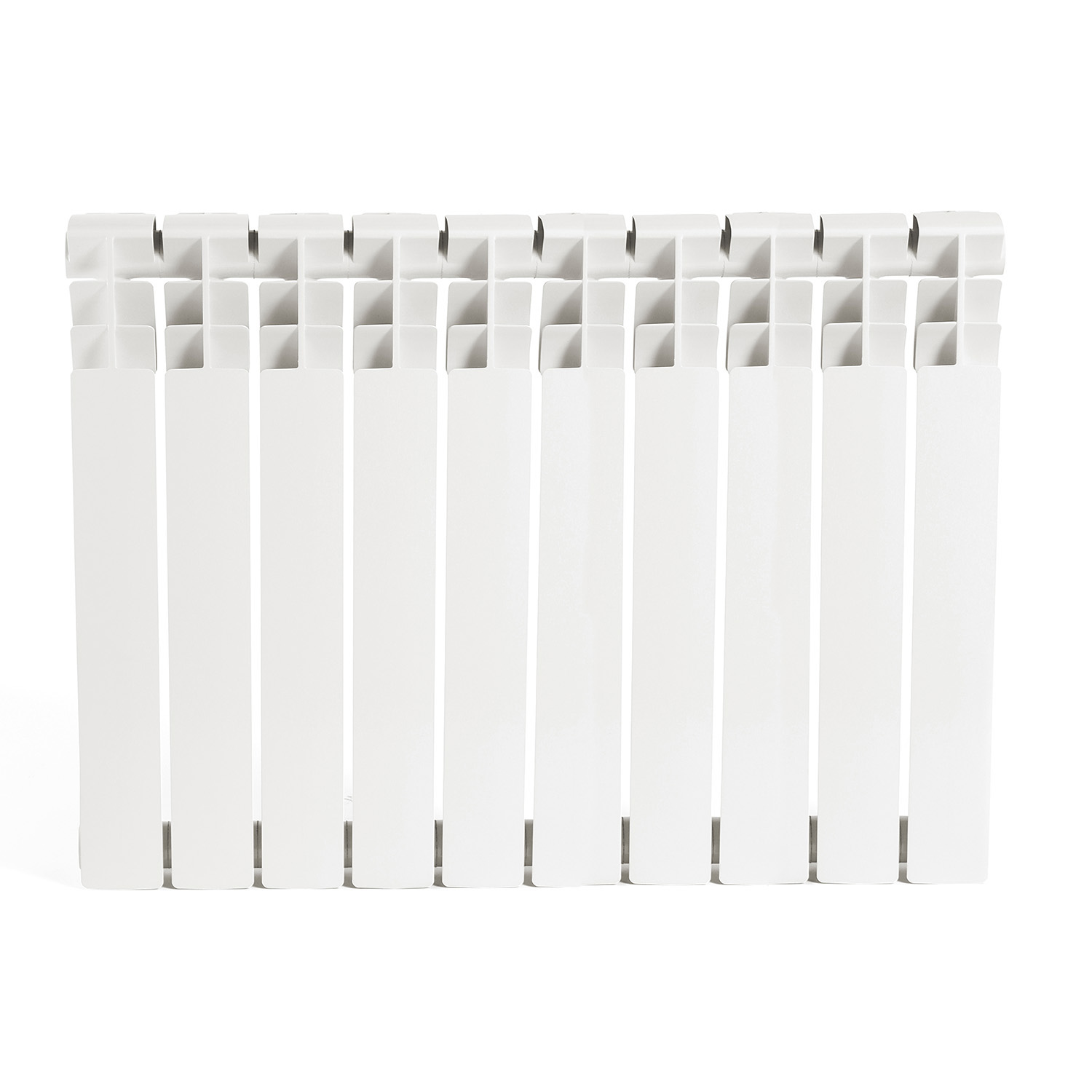 Радиатор биметаллический 10 секций VALFEX Optima Version 2.0, 500 мм, белый