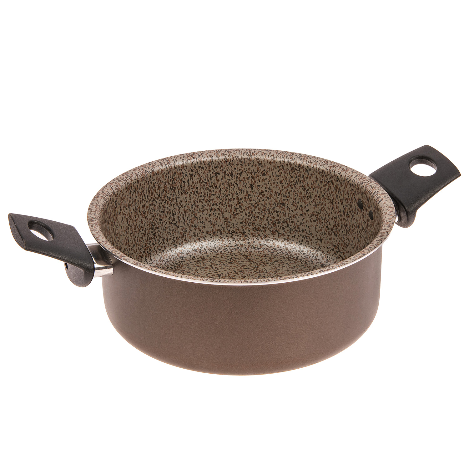 Кастрюля алюм.а/приг. Jarko "MERLETTO" 3,5л d22см Стек.кр. JMr-222-11 *1/4