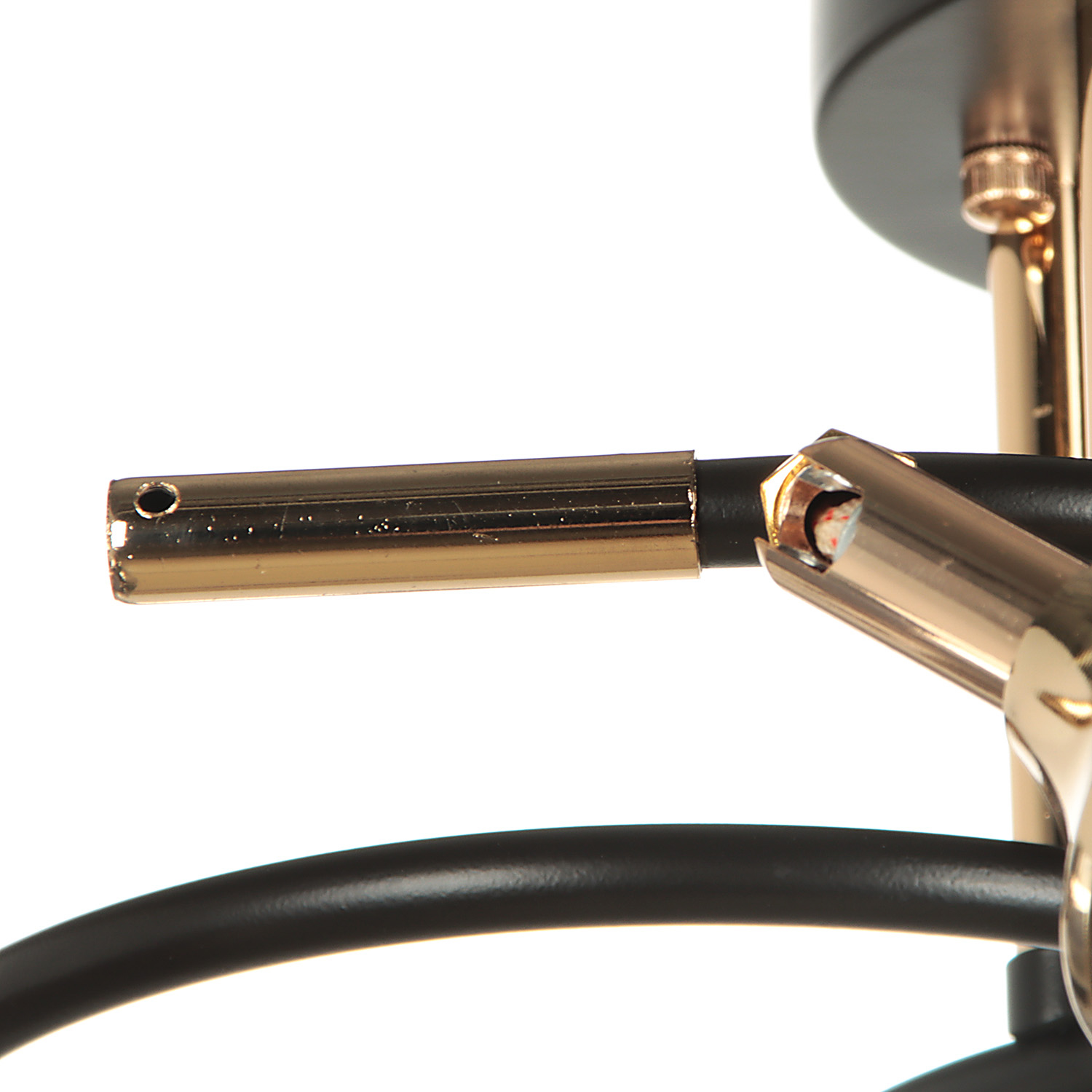 Люстра N4202/5 COFFEE+FGD 5*40W  E27 (d-670; h-310)  VERNER LIGHTING *1