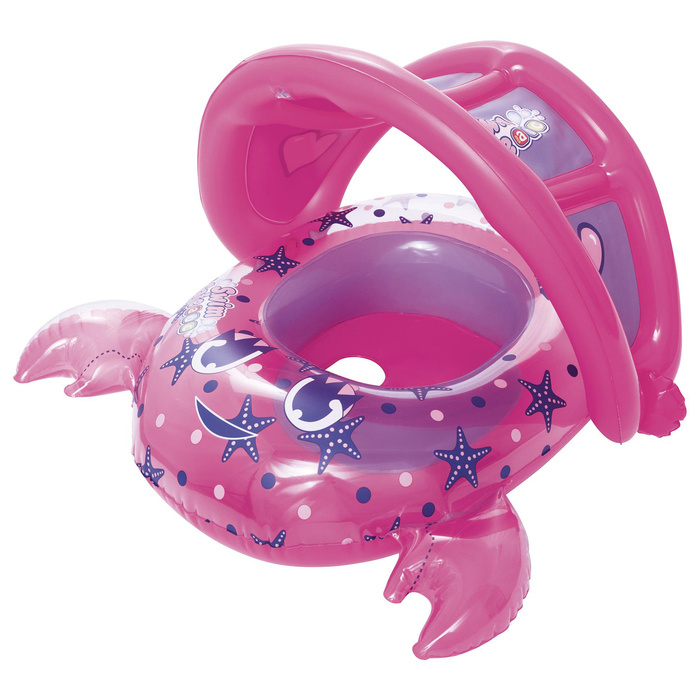 Круг для плавания детский BESTWAY Крабик, 86х66 см, 6-18 мес