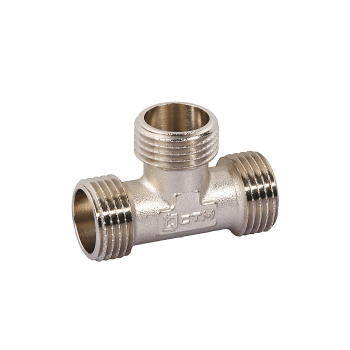 Тройник сантехнический 1/2"(Ø15) П/П/П CTM CRTM0012 (аналог ДЛ209) *10 Тройник сантехнический 1/2"(Ø15) П/П/П CTM CRTM0012 (аналог ДЛ209) *10