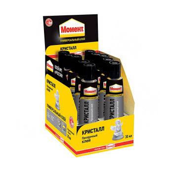 Клей Момент Кристалл, 30 мл, контактный