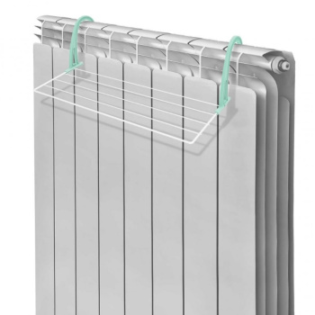 Сушилка для белья навесная на радиатор, ширина 45см, дл.суш.пол.2,1м СБ5-45П ("Ника") *1/10