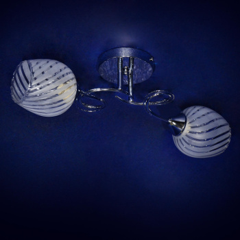 Люстра Verner Lighting А2309/2, 40 Вт, Е27, 2 лампы, хром
