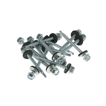 Саморезы кровельные 4.8х51 мм BROZEX, оцинкованная сталь, 100 шт.