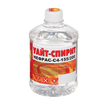 Уайт-спирит 0.5 л/0,4 кг пластик Вершина *20/1200