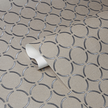 Обои  флиз Victoria Stenova Connect (коричн.) 585268 1.06*10м *6