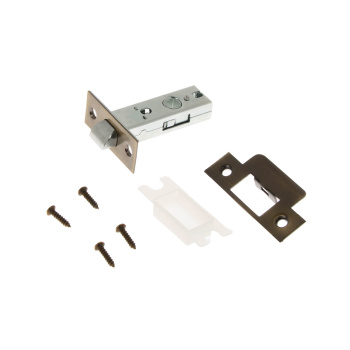 Защелка врезная п/ручку БРОНЗА 100 AB Фабрика Замков *1/20/100