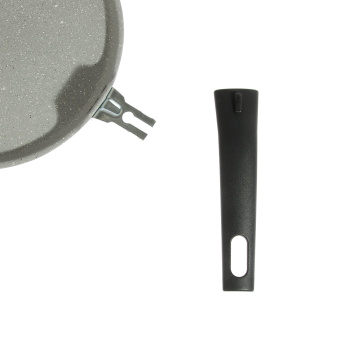 Сковорода алюм. а/приг.литая Kukmara "Мраморная" светлый Блинная d22см Съем.р. сбмс220-1а *1/8