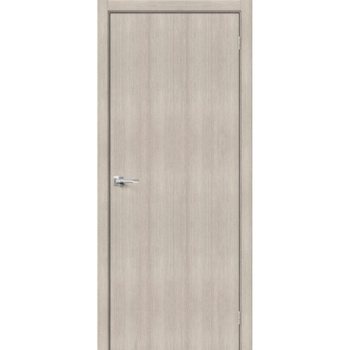 Дверь межкомнатная глухая ЦАРГИ ПВХ COMFORT-1 Дуб скандинавский темно-серый 800 мм BROZEX-WOOD *1