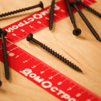 Саморезы по дереву BROZEX ВЕДРО 3,9*65 крупная резьба (300шт) *6