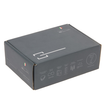 Ручка раздельная Code Deco Slim H-30122-A, никель суперматовый