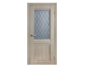 Дверное полотно остекленное Двери Гуд Салют-3, 2000х700х37 мм, дуб эдисон