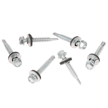 Саморезы кровельные BROZEX 5,5*38 цинк (10кг) промтара *10