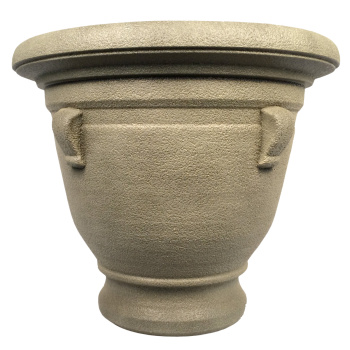 Кашпо пластм.  "Campana" эффект "камня" 50л d верха 480мм h470мм Фисташковый 701-9Е (Tek.A.Tek)*1 Кашпо пластм.  "Campana" эффект "камня" 50л d верха 480мм h470мм Фисташковый 701-9Е (Tek.A.Tek)*1