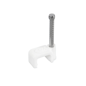 Скоба электроустановочная №10 прямоуг. (30 шт) Росдюбель *10/100